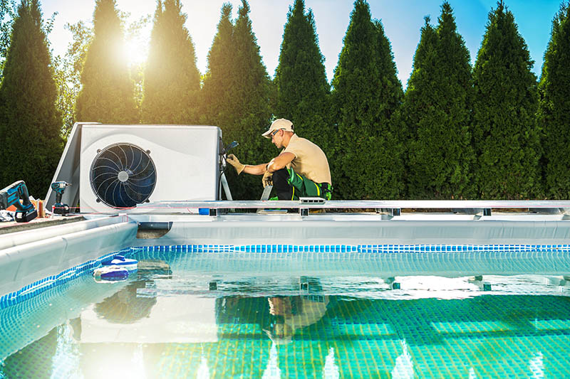 Installation d'une pompe à chaleur pour piscine expliquée