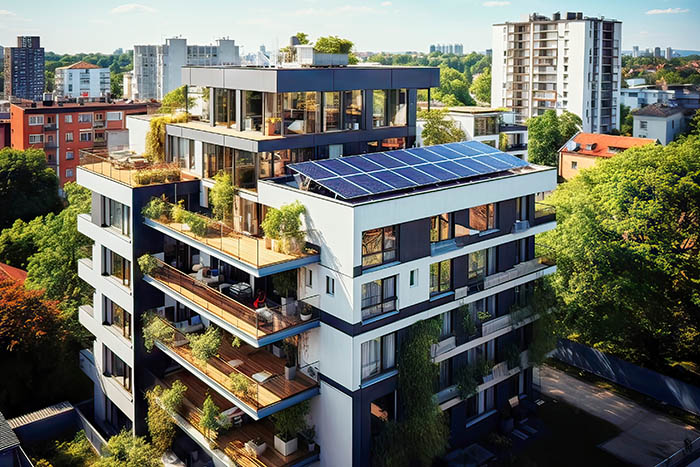 Panneaux solaires en copropriété : les nombreux avantages pour votre portefeuille et l'environnement